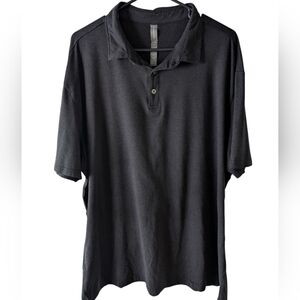 AndersonOrd Men's Black Performance Polo Shirt XXL